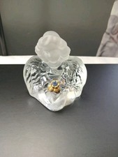 Vintage Fenten Angel Frosted & Clear Glass picture