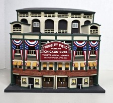 Dept 56 Wrigley Field Chicago Cubs 2001 Christmas in the City - EUC but no flags picture