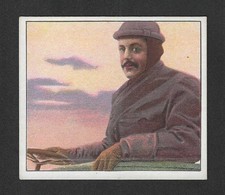c1910 T38 United Cigar Tobacco Card - Aviators Series - Count de Lesseps picture