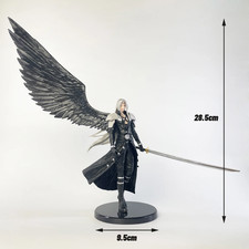28Cm Final Fantasy VII Sephiroth Rebirth One-Winged Angel Anime Action Figure To picture