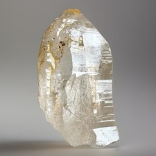 “Lightwoven” Ganesh Himalayan Pale Golden Circuit-board Etched Quartz Crystal picture