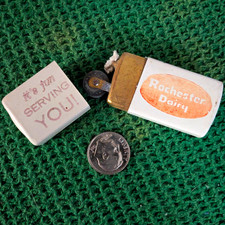 Rochester Minn. Dairy Advertising Pocket Lighter 