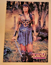 1997 Topps Xena Warrior Princess Series P1 Promo Card picture