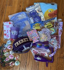 Mardi Gras Throw Lot Krewe Of Muses Krewe Of Rex, Krewe of Iris Krewe Of Freret picture