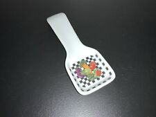 Garden Vegetables with Checks Design Spoon Rest picture