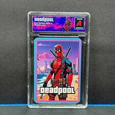 Deadpool Marvel Grand Theft Auto GTA6 Artist Signed Card picture