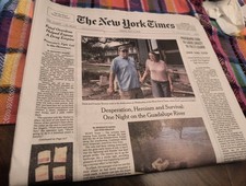 New York Times Newspaper NYT Friday July 11 2025 Print picture