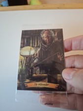 Sealed 2004 Harry Potter Chocolate Frog Mr. Ollivander Lenticular 3D #8/12 picture