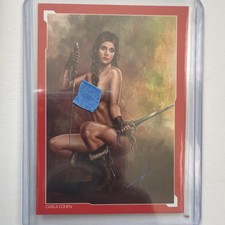 Zenescope Grimm Universe z rated Carla Cohen Art Card /250 picture