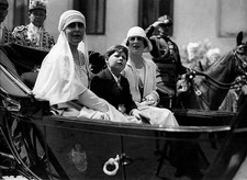 King of Romania 1927 1930 1940 1947 with his mother Princess Helen- Old Photo picture