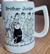 Vintage 1958 Brother Juniper Mug Nice Guys Finish Last Shafford 5