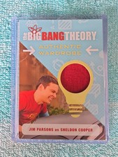 Cryptozoic Big Bang Theory M17 Authentic Wardrobe Jim Parsons Card As Sheldon picture