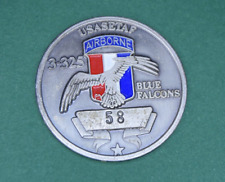 Rare #'d US Army 3-325 82nd Airborne Division USASETAF Challenge Coin OIF OEF picture