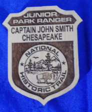 Captain John Smith Chesapeake National Historical Trail Junior Ranger badge NPS picture