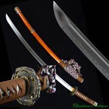 Sharp Japanese Katana Tachi Samurai Sword T10 Steel Blade Clay Tempered #2341 picture