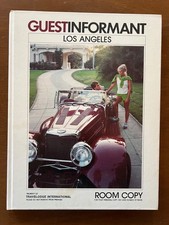 Guest Informant Los Angeles Vintage 1979 Room Copy Book Hotel Travelodge Int.  picture
