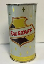 11 OZ FALSTAFF BEER FLAT TOP CAN Found Unfilled from Omaha NEBRASKA Brewery  NE picture