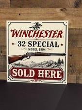Winchester Special Model 32 1894  Vintage Style Metal Sign picture