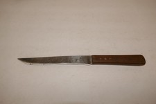 VINTAGE Made in USA    10.5 inch Carbon Steel Chefs/Kitchen KNIFE picture