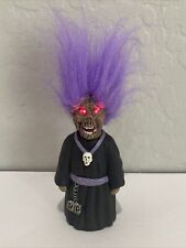 Halloween Pocket Screamer Rubber Witch Nun Purple Hair  Eyes Light Screams Works picture