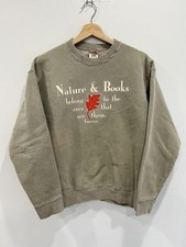 Vintage Nature And Books Emerson Sweater olive green autumn picture