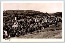 Herrlingen Village Germany Postcard RPPC picture