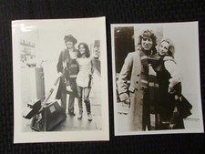 1980's DOCTOR WHO Tom Baker w/ Girls of 8x10 B&W Promo Photos FN-/FN+ LOT of 5 picture