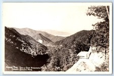 Along The Soco Gap Highway Great Smoky Mts Tennessee Cline RPPC Photo Postcard picture