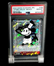 2023 STEAMBOAT WILLIE MICKEY MOUSE • PSA 10 GEM MINT • WEISS SCHWARZ DISNEY 100 picture