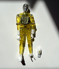 Vintage 1976 Mego Micronauts Time Traveler Clear Yellow, Original Owner picture