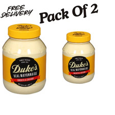 (2 pack) Duke's® Real Mayonnaise, 30 oz Jar, Smooth & Creamy Mayo picture