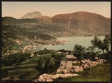 Photo:Ulvik Hardanger Norway Hardanger Fjord 1890s Photochrom View picture