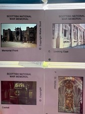 Vintage Scottish National War Memorial Slide Sets 1-4 Complete Lot - Edinburgh C picture