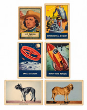 1952 Topps Kit Carson #53 1953 Chex Space Patrol Orange Crush Dog Cards Lot picture