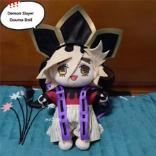 20cm Anime Demon Slayer Douma Plush Doll Dress Up Clothes Stuffed Toy Collection picture
