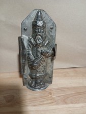 Antique Hinged Santa / Father Christmas Chocolate Mold – Marked 2040 – Early 190 picture