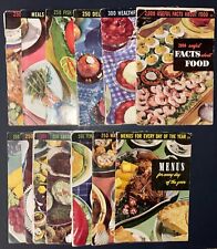 Lot of 13 Vintage 1950s Culinary Arts Institute Cookbooks/Recipe Booklets picture
