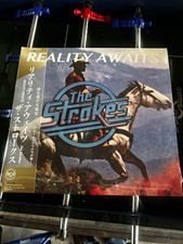 (2) copies of The Strokes & Arctic Monkeys Vinyl LP  sealed OBI 3 in total new  picture