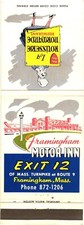 Framingham Motor Inn La Rotisserie Normande MA Vintage Matchbook 1960s-70s picture