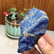 194g Natural lapis lazuli Crystal gemstone Rough Mineral Specimen healing A5046 picture