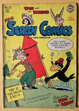 Real Screen Comics #15 G/VG (3.0) DC Comics Dec 1947-Jan 1948 picture