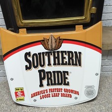 NASCAR SOUTHERN PRIDE Chewing Tobacco Offical Car Hood Shape  Metal Sign -NOS picture