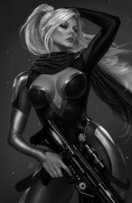 Sweet Death #1 - Michelle Dias 2026 NYCC Exclusive B&W (Ltd 150) picture