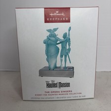 2025 Hallmark Keepsake Disney Haunted Mansion The Opera Singers Ornament NIB picture