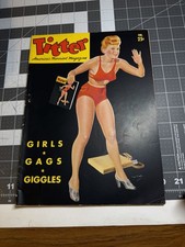 Vintage rare Pinup Titter Magazine Feb 1944 Vol 1 #3 picture