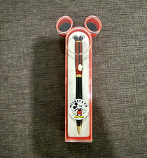 Vintage Mickey & Co. Disney Mickey Mouse Pen in Red Mickey Ears Case picture