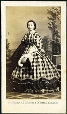Claudine Couqui (real name Cucchi, 1834-1913), dancer, Berlin, by LEHMANN, antiq picture