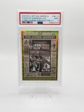 2026 Captain America Brooklyn living legend comic #63 foilfractor 1/1 PSA-9 picture