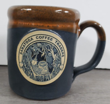 SARATOGA COFFEE TRADERS MUG CUP GRAVE DIGGER 2019 DENEEN 493/600 DEATH WISH USA picture