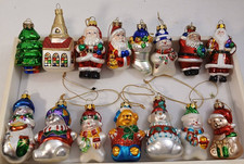 Thomas Pacconi Blown Glass Christmas Classics Ornaments Lot Of 15 Museum Series picture